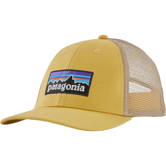 Patagonia P-6 Logo Lopro Trucker Hat - Surfboard Yellow - Unisex - OneSize - Partioaitta