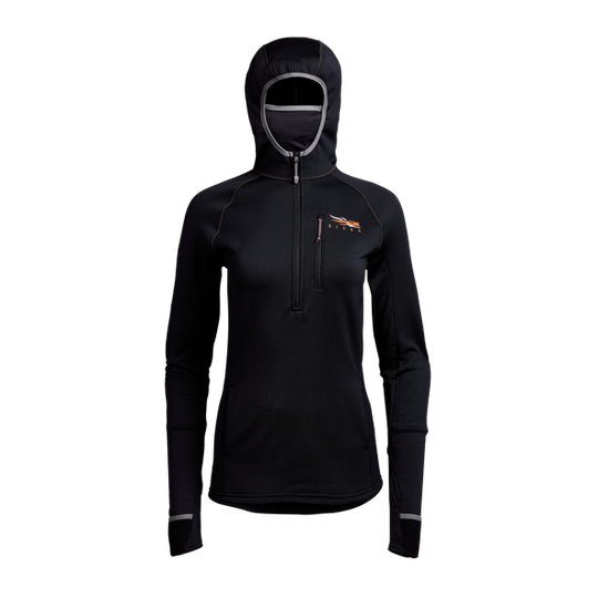 SITKA Ws Fanatic Hoody Sitka (Musta)