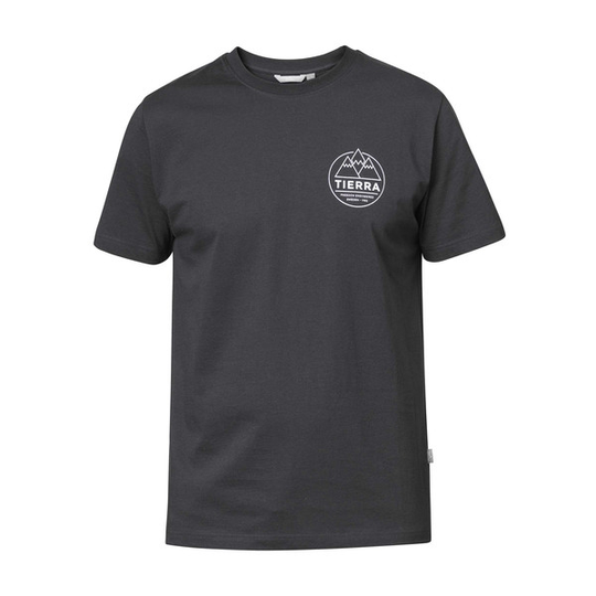 Tierra Tee M - Black (mountain Logo) - Miehet - XS - Partioaitta