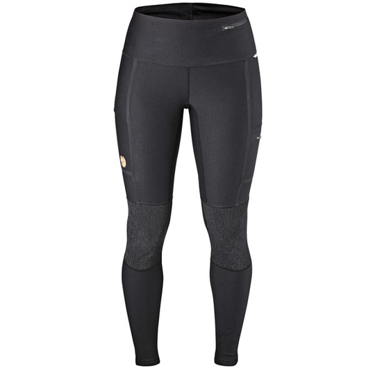 Fjällräven Abisko Trekking Tights W - Black - Naiset - L - Partioaitta