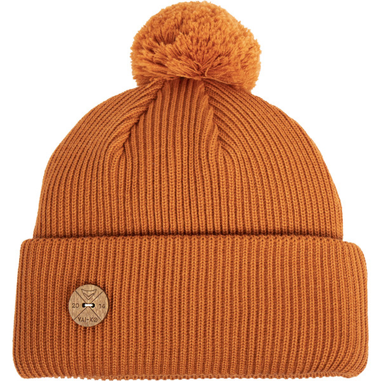 VAI-KO Timberjack Pom Beanie - Toasty Brown - Unisex - OneSize - Partioaitta