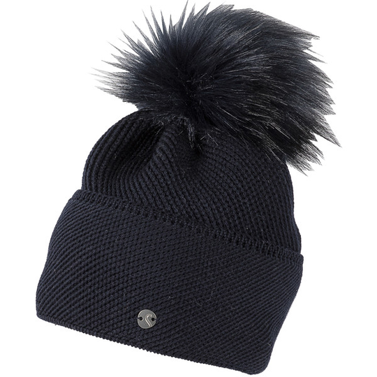 Salon Lakkitehdas Miska Beanie - Black - Naiset - One Size - Partioaitta