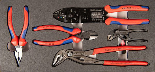 Pihtisarja 5-osainen, Knipex