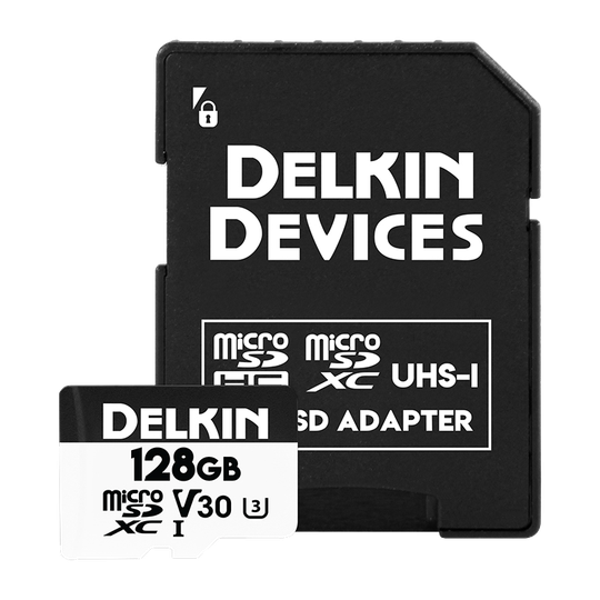 Delkin microSD Advantage 660X UHS-I (V30) 128GB muistikortti