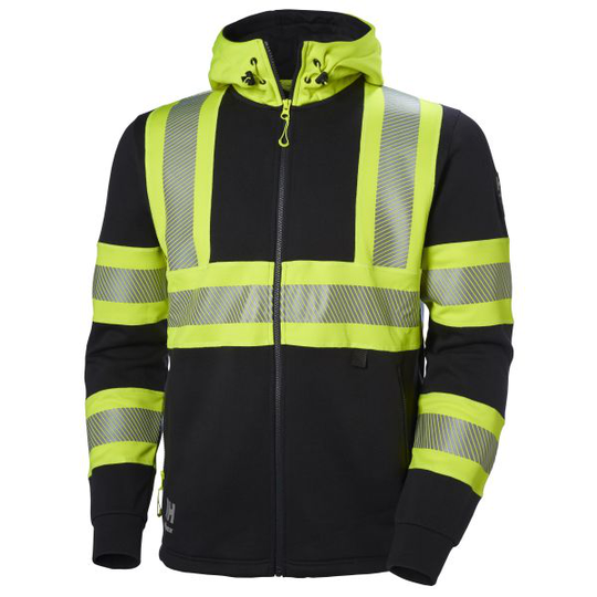Helly Hansen Workwear ICU 79273-369 Huppari huomioväri, musta/keltainen Koko S