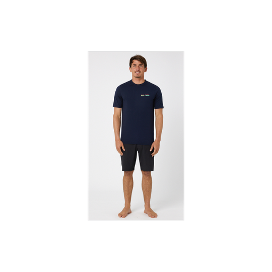 Rip Curl Icons Of Surf Short Sleeve UV Tee, miesten UV T-paita navy