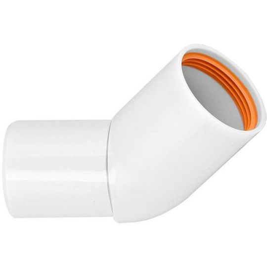 Faluplast 2910340 Taivutettu putki 45°, 32 mm