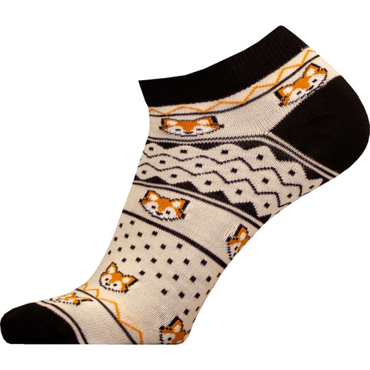 Sukkamestarit Merinovillasukat Sneaker - Ketturaita Mustavalkoinen - Unisex - 35-38 - Partioaitta