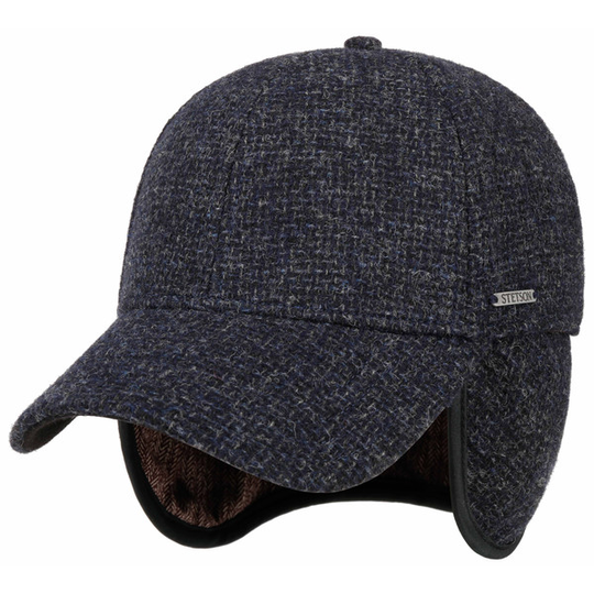 Stetson Baseball Cap Ef Wool - Blue Mix - Unisex - XL - Partioaitta