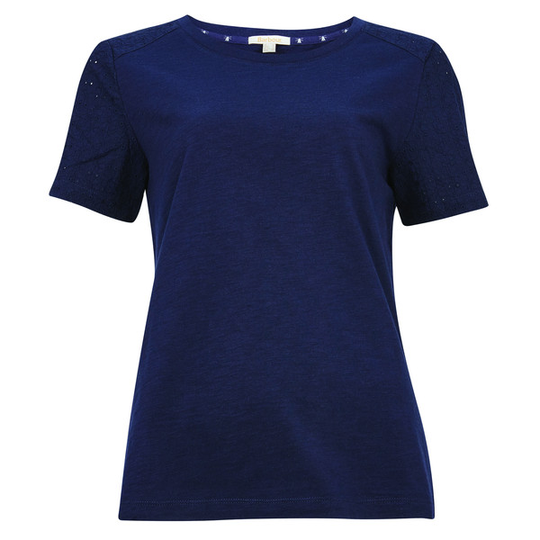 Barbour Springtide Top - Navy - Naiset - 10 - Partioaitta