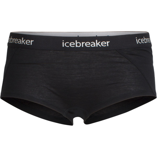 Icebreaker Women Sprite Hot Pants - Black - Naiset - L - Partioaitta