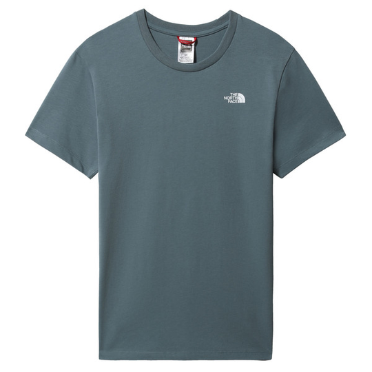 The North Face W S/s Simple Dome Tee - Goblin Blue - Naiset - XS - Partioaitta