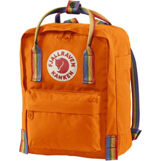 Fjällräven Kånken Rainbow Mini - Burnt Orange-rainbow Pattern - Unisex - OneSize - Partioaitta