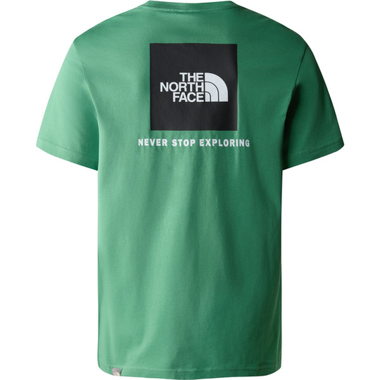 The North Face M S/s Redbox Tee - Deep Grass Green - Miehet - S - Partioaitta