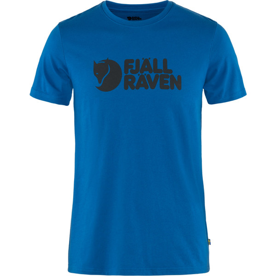 Fjällräven Fjällräven Logo T-shirt M - Alpine Blue - Miehet - L - Partioaitta