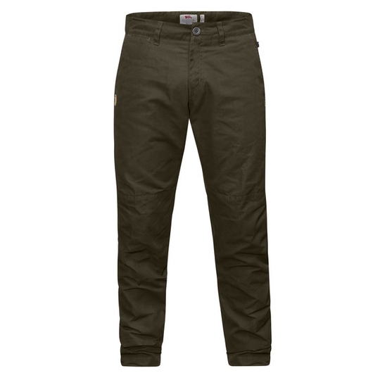 Fjällräven Sörmland Tapered Winter Trs M - Dark Olive - Miehet - 44 - Partioaitta