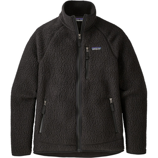 Patagonia M' S Retro Pile Jkt - Black - Miehet - S - Partioaitta