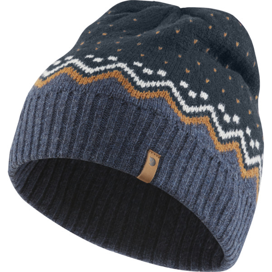 Fjällräven Övik Knit Hat - Dark Navy - Unisex - OneSize - Partioaitta