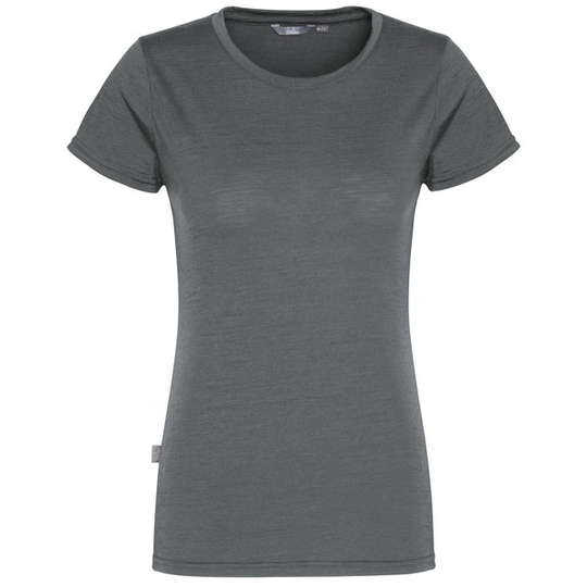Tierra Woolpa Tee W - Graphite - Naiset - XS - Partioaitta