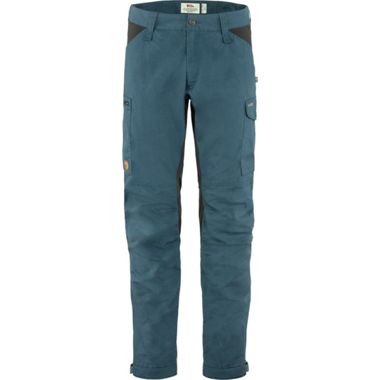 Fjällräven Kaipak Trousers M - Uncle Blue-dark Grey - Miehet - 44/L - Partioaitta