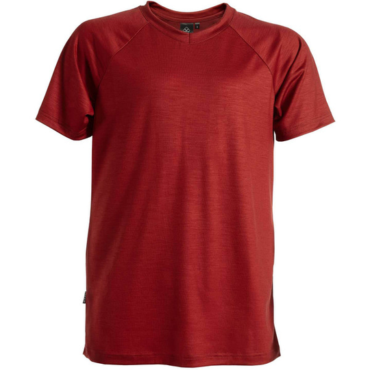 Keli Merinovilla T-paita - Winered - Unisex - XXS - Partioaitta