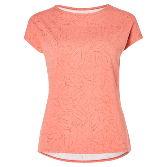 Sherpa Neha Tee - Brick Dust Leaf - Naiset - S - Partioaitta