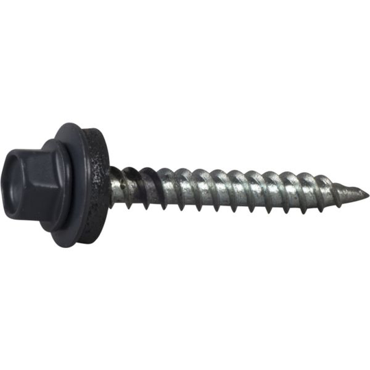 ESSVE 64311 Kateruuvi 4,8 x 38 mm, terävä kärki, 250 kpl Tummanharmaa (RR23)