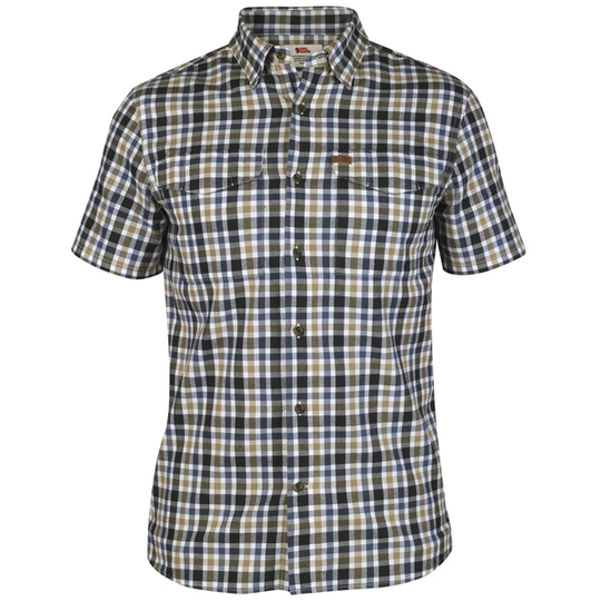 Fjällräven Övik Shirt Ss - Dark Navy - Miehet - S - Partioaitta