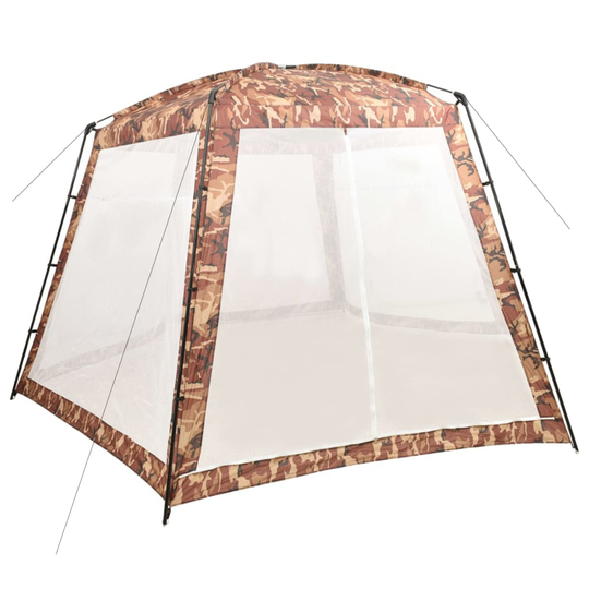 vidaXL Uima-altaan teltta 500x433x250 cm kangas maastokuvio
