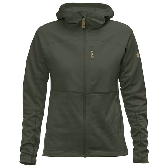 Fjällräven Abisko Trail Fleece W - Deep Forest - Naiset - L - Partioaitta