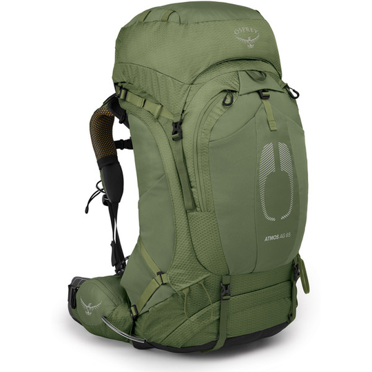 Osprey Atmos Ag 65 - Mythical Green - Miehet - S/M - Partioaitta