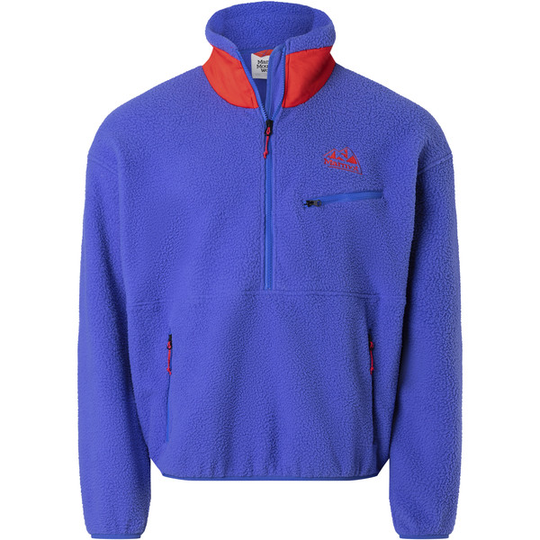 Marmot 94 E.c.o. Recycled Fleece - Trail Blue/victory Red - Miehet - S - Partioaitta