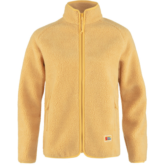 Fjällräven Vardag Pile Fleece W - Mais Yellow - Naiset - L - Partioaitta