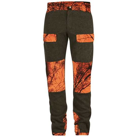 Fjällräven Lappland Pyrsch Trousers M - Dark Olive-camo - Miehet - M - Partioaitta