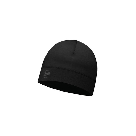 Buff Thermonet Hat pipo, Solid Black