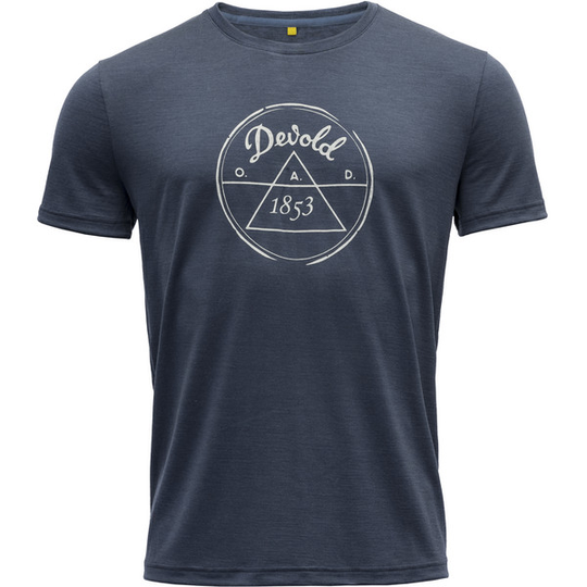 Devold Devold 1853 Man Tee - Night - Miehet - L - Partioaitta