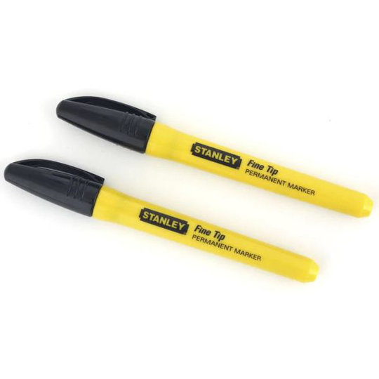 STANLEY 0-47-316 FatMax Merkintäkynä ohut kärki, musta