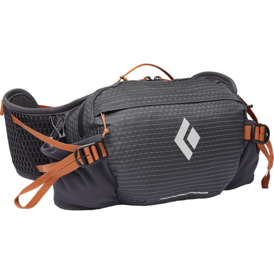 Black Diamond Pursuit 6 Waist Pack - Carbon/moab Brown - Unisex - OneSize - Partioaitta