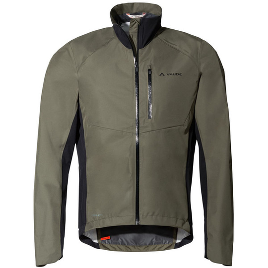 Vaude Men' S Kuro Rain Jacket - Khaki - Miehet - S - Partioaitta