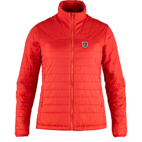 Kevytuntuvatakki Fjällräven Expedition X-lätt Jacket W - True Red - Naiset - L - Partioaitta