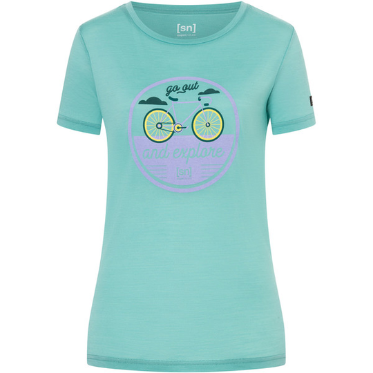 Supernatural W Go Out Tee - Wasabi/various - Naiset - S - Partioaitta
