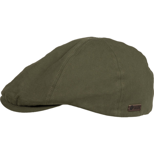 Salon Lakkitehdas Flat Cap - Vihreä - Unisex - 58 - Partioaitta