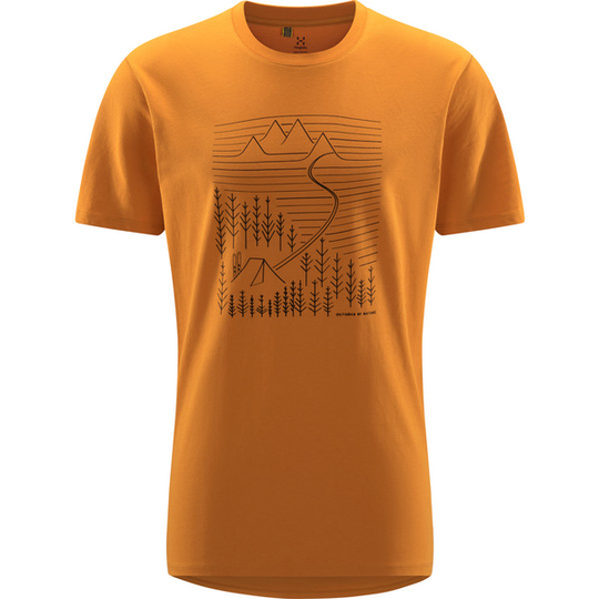 Haglöfs Camp Tee Men - Desert Yellow - Miehet - M - Partioaitta