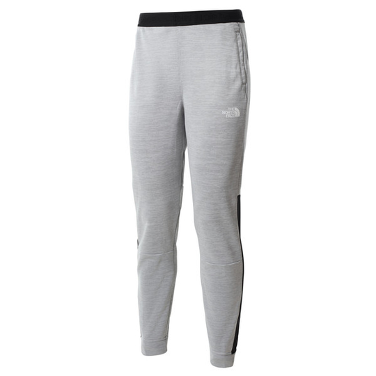 The North Face W Ma Fleece Pant - Tnf Light Grey Heather-tnf Bla - Naiset - S - Partioaitta