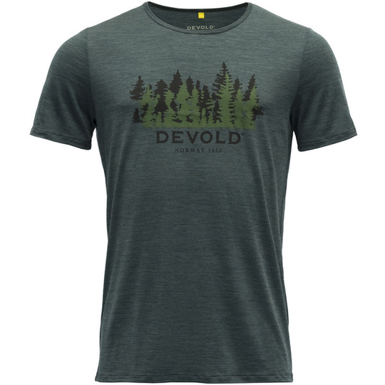 Devold Ørnakken Merino 130 Tee Man - Woods - Miehet - L - Partioaitta