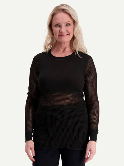 Svala Thermal Mesh Sileä LS Paita