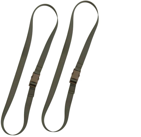 Savotta Pack straps, SR buckle, 2 pcs, 120 cm, green
