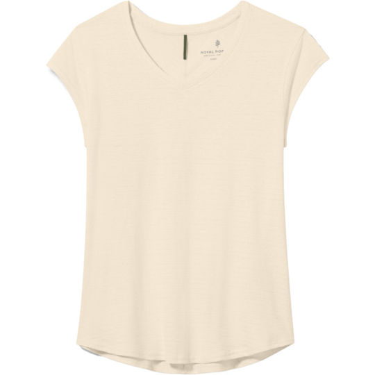 Royal Robbins Vacationer V-nk S/s - Undyed - Naiset - L - Partioaitta