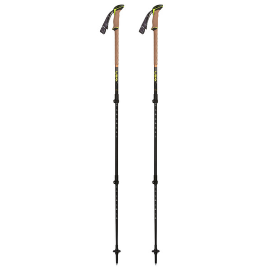 Leki Sherpa - Dark Anthracite-copper-neonyel - Unisex - 110 - 145 - Partioaitta