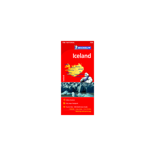 Michelin Islanti kartta